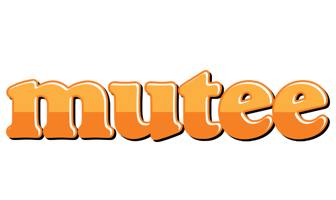 Mutee orange logo