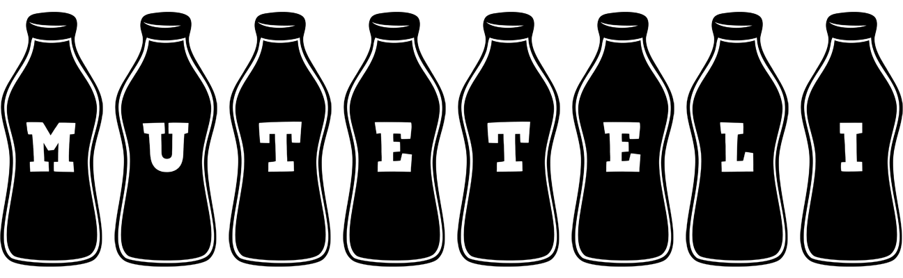 Muteteli bottle logo