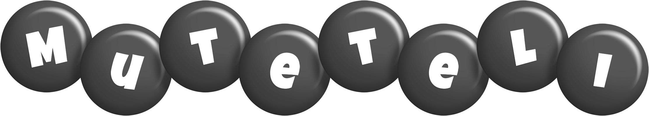 Muteteli candy-black logo