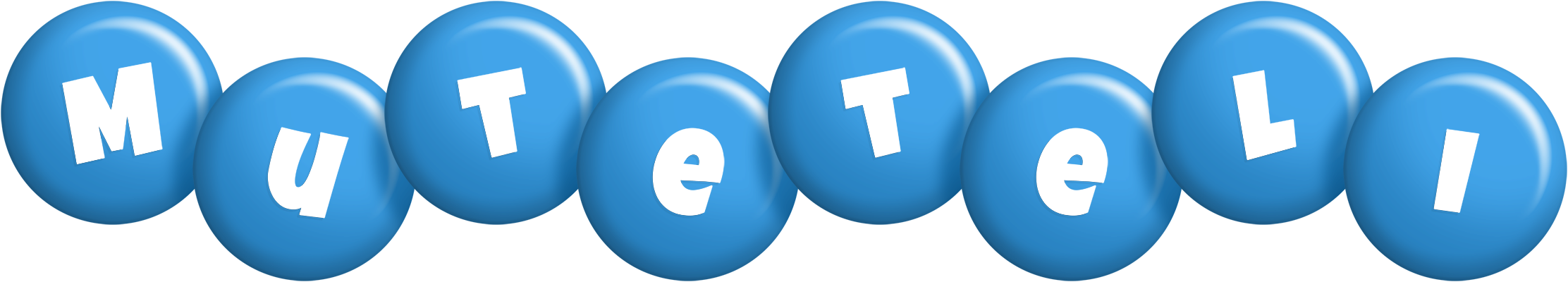 Muteteli candy-blue logo