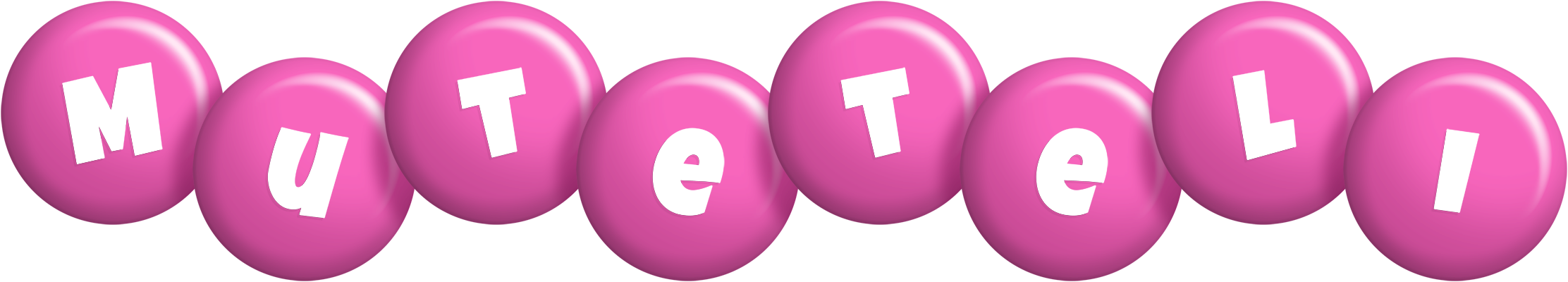 Muteteli candy-pink logo