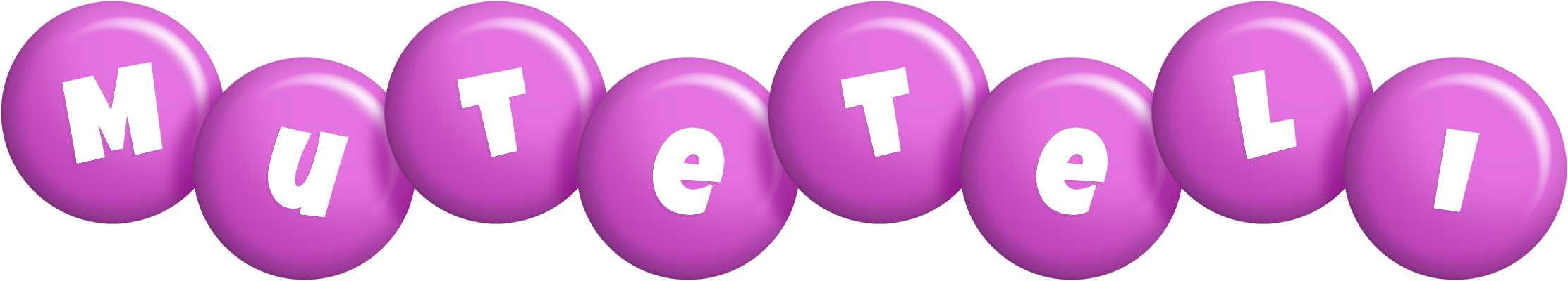 Muteteli candy-purple logo