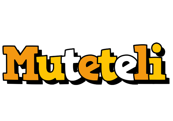 Muteteli cartoon logo