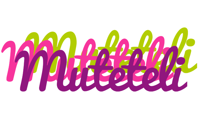 Muteteli flowers logo