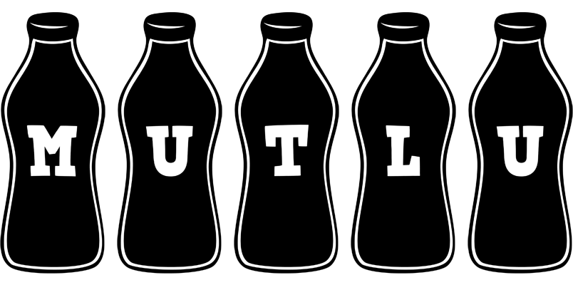 Mutlu bottle logo