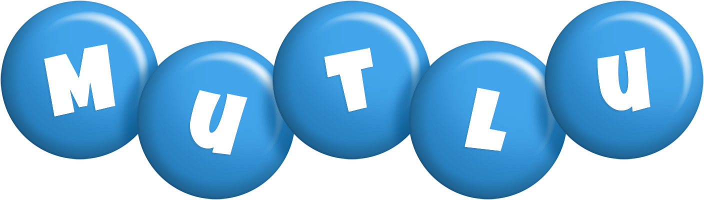 Mutlu candy-blue logo