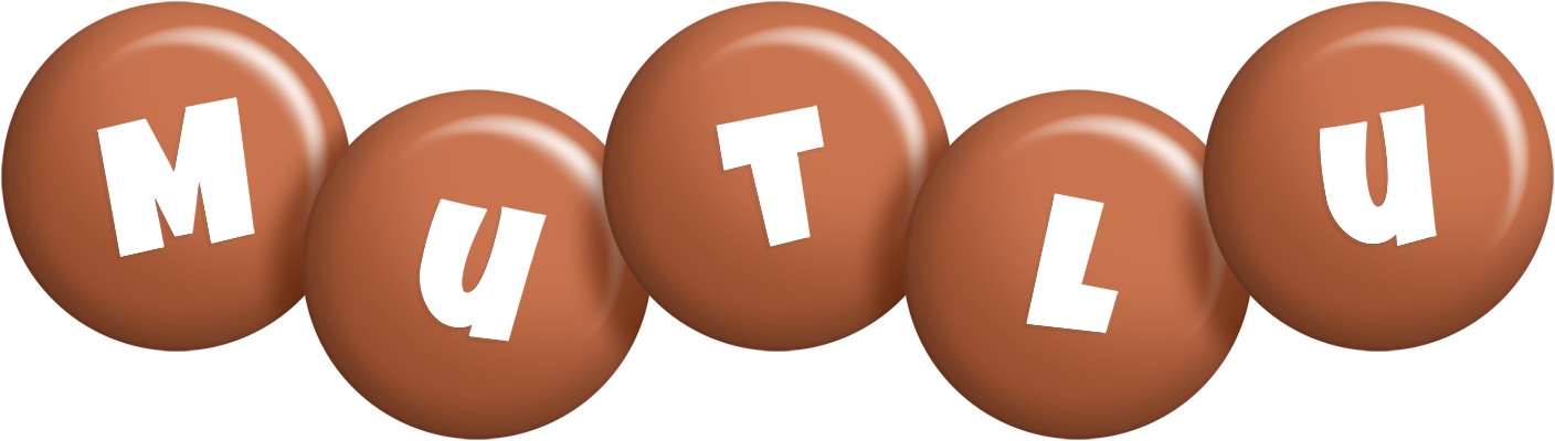 Mutlu candy-brown logo