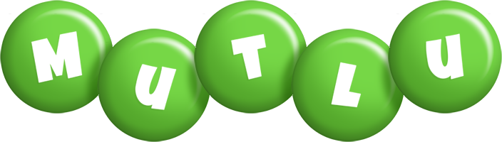 Mutlu candy-green logo