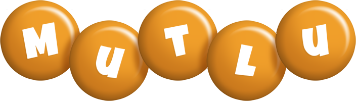Mutlu candy-orange logo