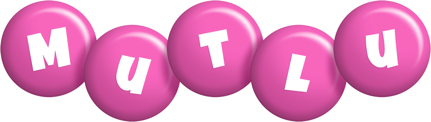 Mutlu candy-pink logo
