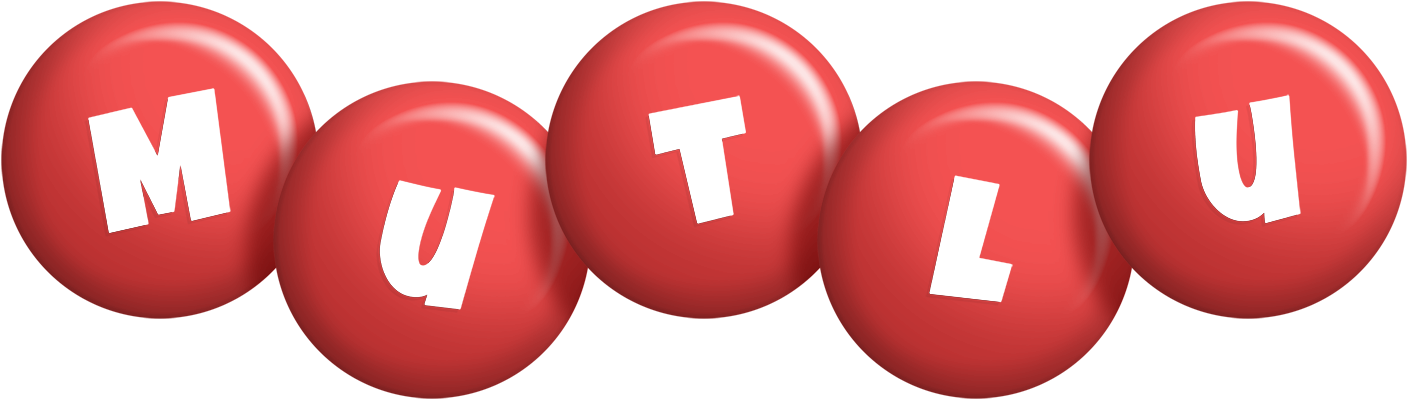 Mutlu candy-red logo