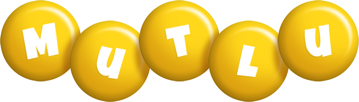 Mutlu candy-yellow logo
