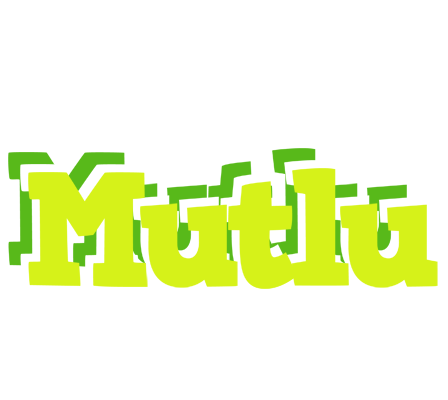 Mutlu citrus logo