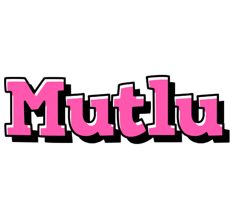 Mutlu girlish logo
