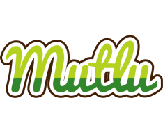 Mutlu golfing logo