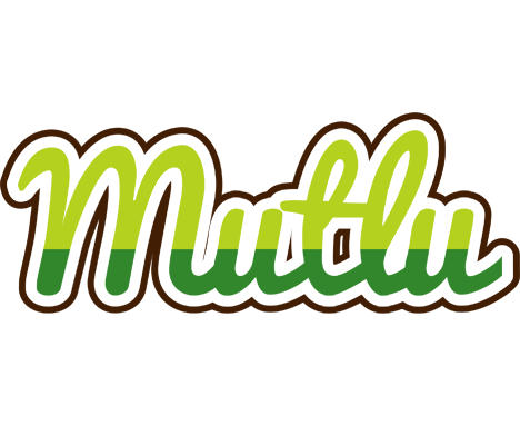 Mutlu golfing logo