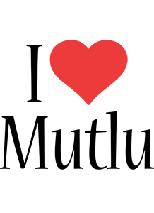 Mutlu i-love logo