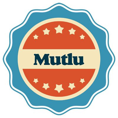 Mutlu labels logo