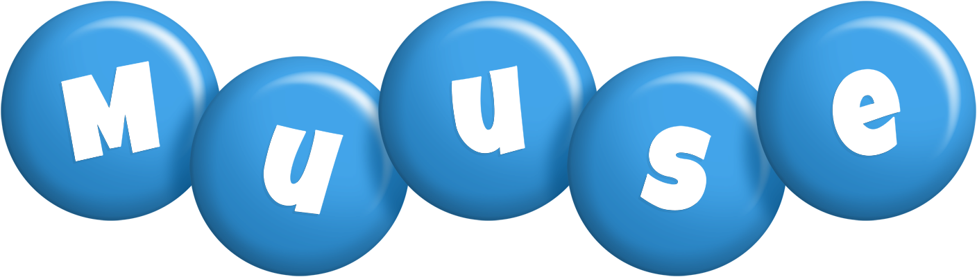Muuse candy-blue logo
