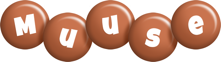 Muuse candy-brown logo