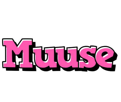 Muuse girlish logo