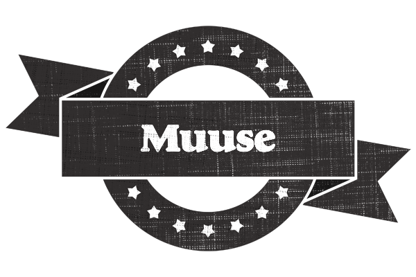 Muuse grunge logo