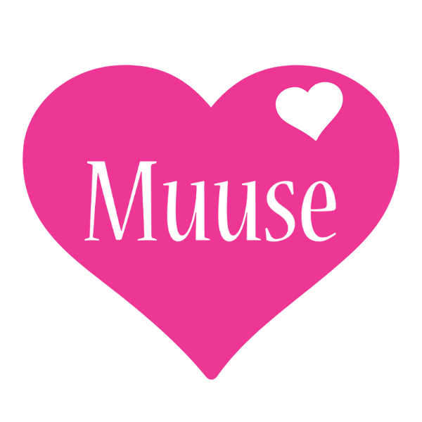 Muuse love-heart logo