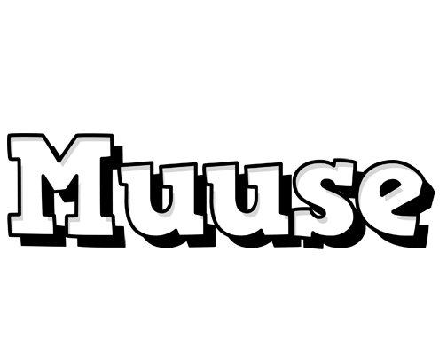 Muuse snowing logo