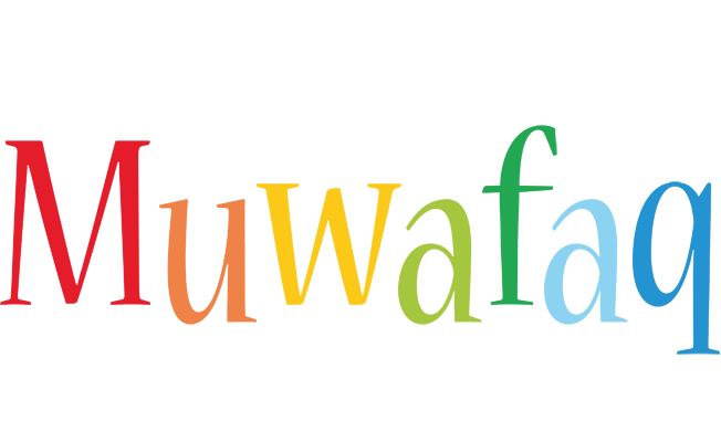 Muwafaq birthday logo