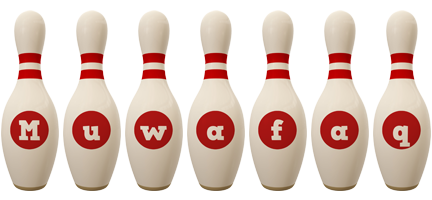 Muwafaq bowling-pin logo