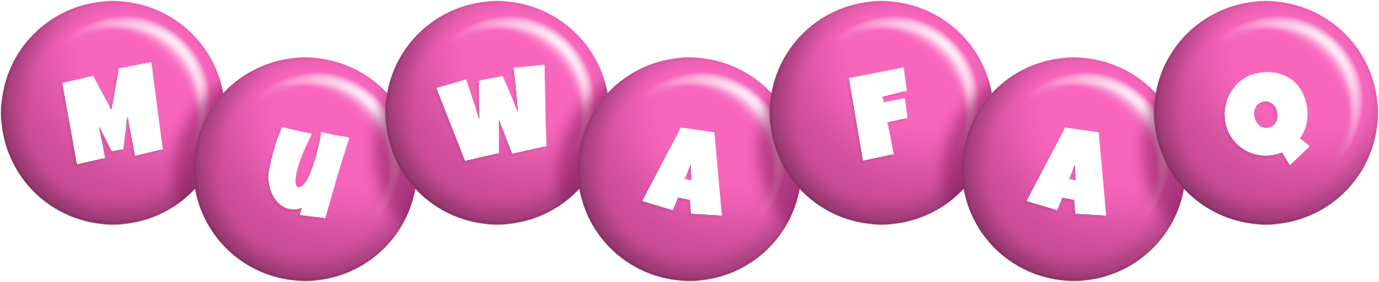 Muwafaq candy-pink logo