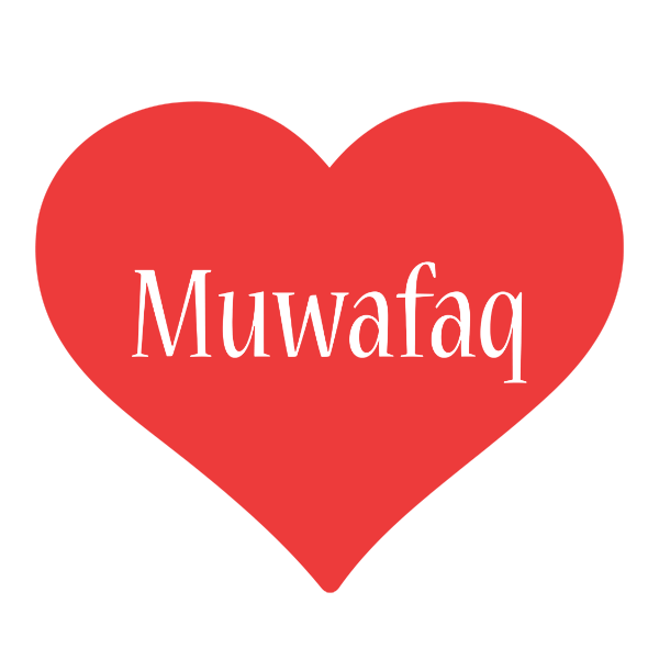 Muwafaq love logo