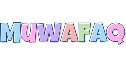 Muwafaq pastel logo