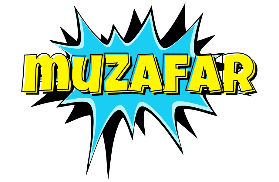 Muzafar amazing logo