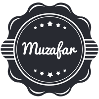 Muzafar badge logo