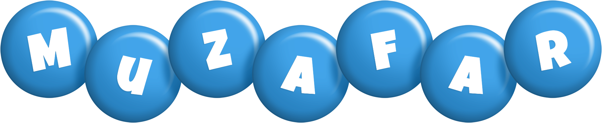 Muzafar candy-blue logo