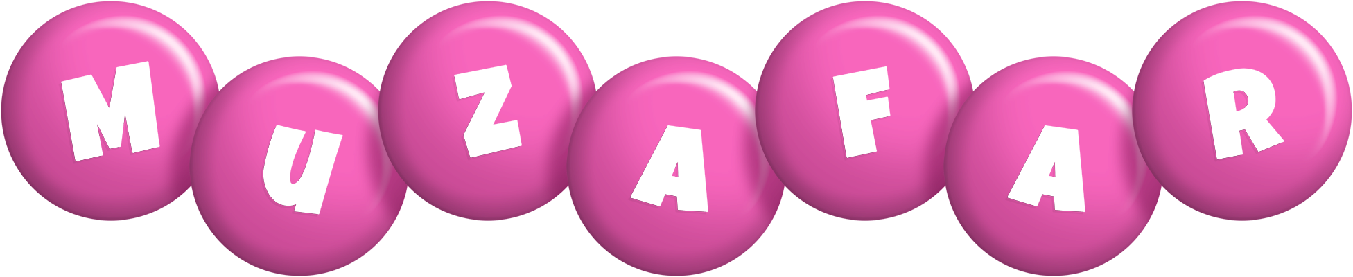 Muzafar candy-pink logo