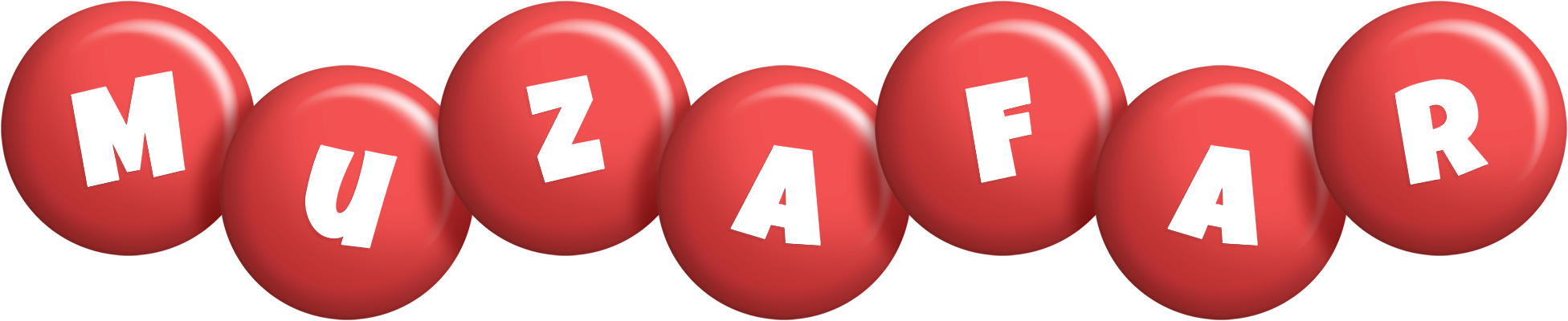 Muzafar candy-red logo