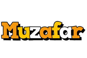 Muzafar cartoon logo