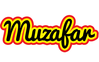 Muzafar flaming logo