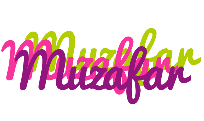 Muzafar flowers logo