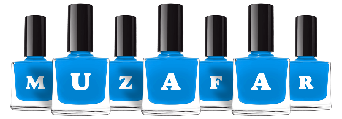 Muzafar glossy logo