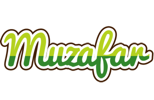 Muzafar golfing logo