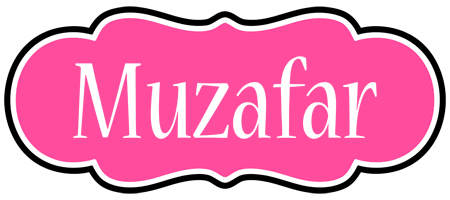 Muzafar invitation logo