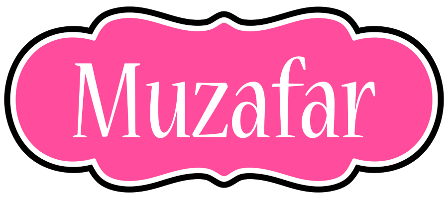Muzafar invitation logo