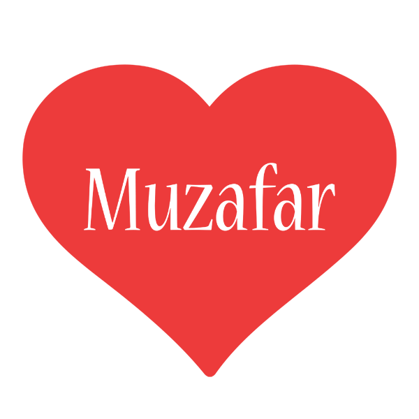Muzafar love logo