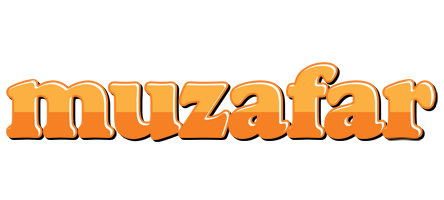 Muzafar orange logo