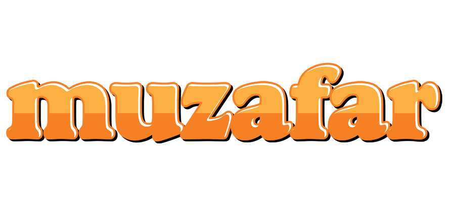 Muzafar orange logo