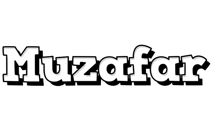 Muzafar snowing logo