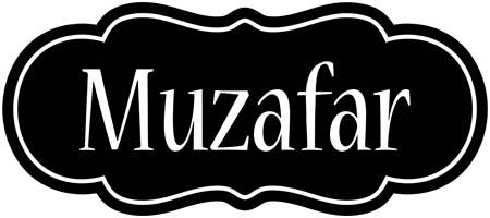 Muzafar welcome logo